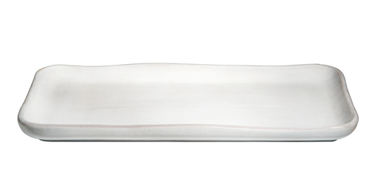 Form in Color - Rectangular Serving - White Glossy