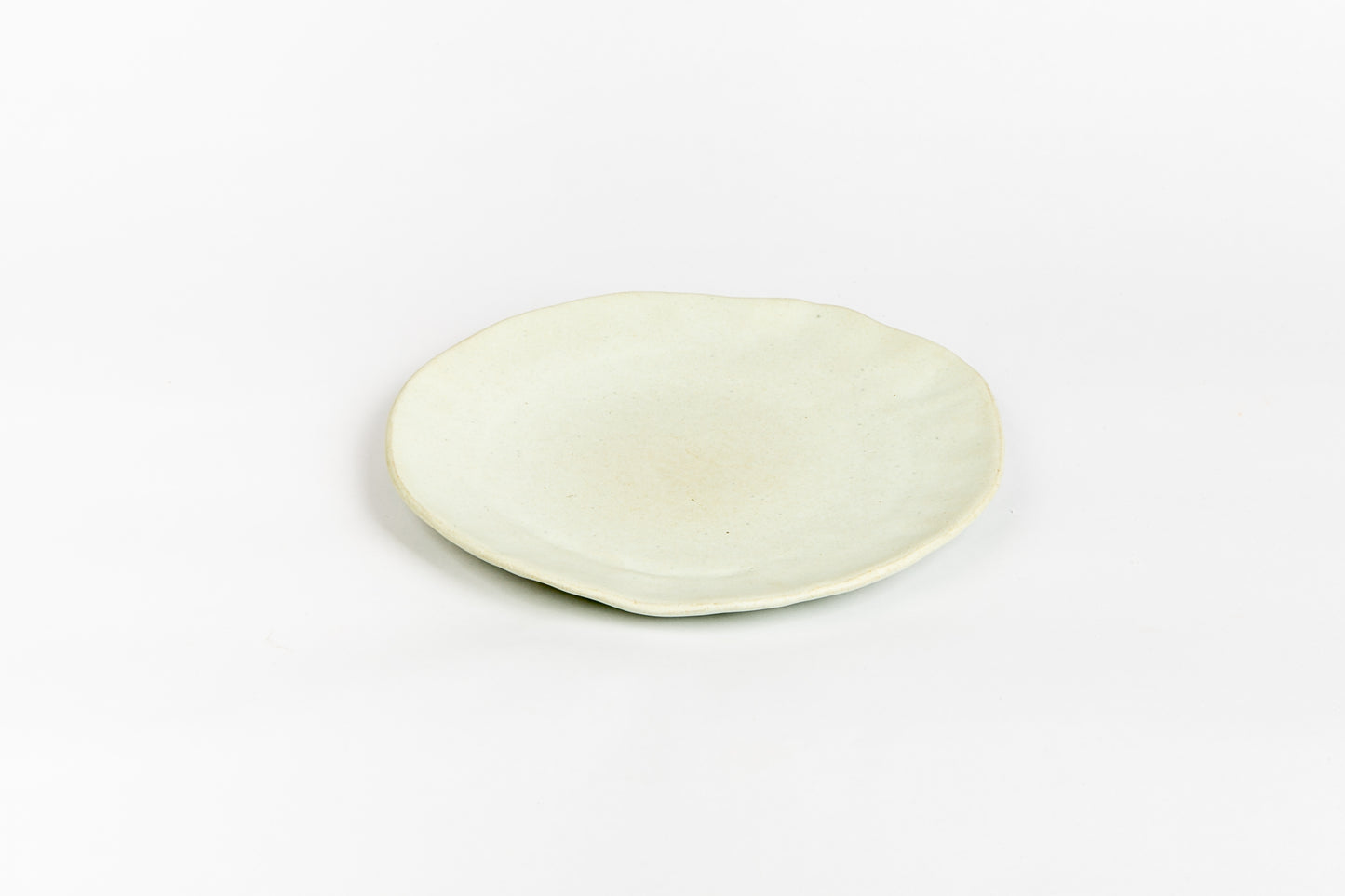 Moon - Flat Serving - Pistachio White