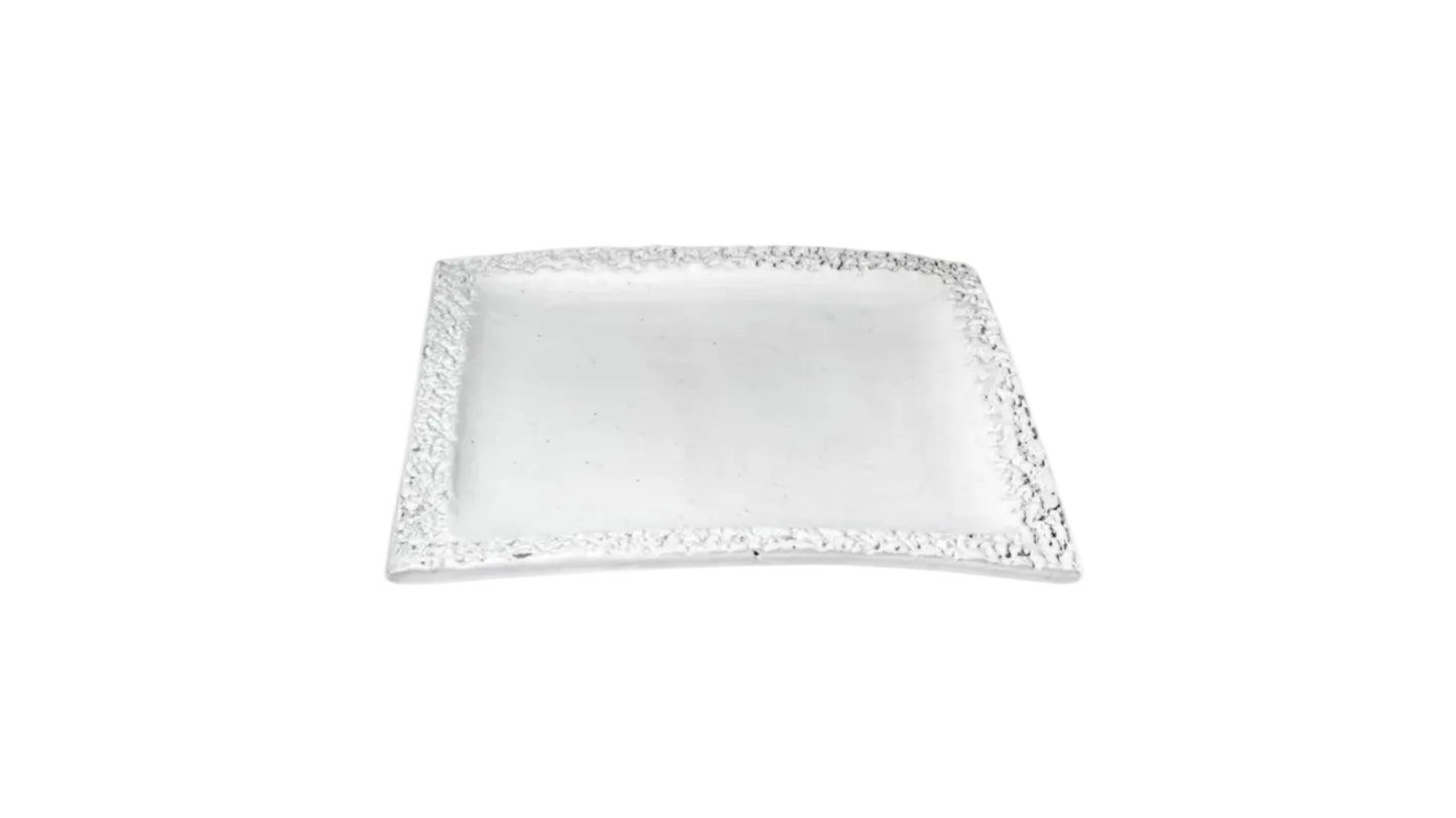 Mamba - White Matte Squared Serving Platter