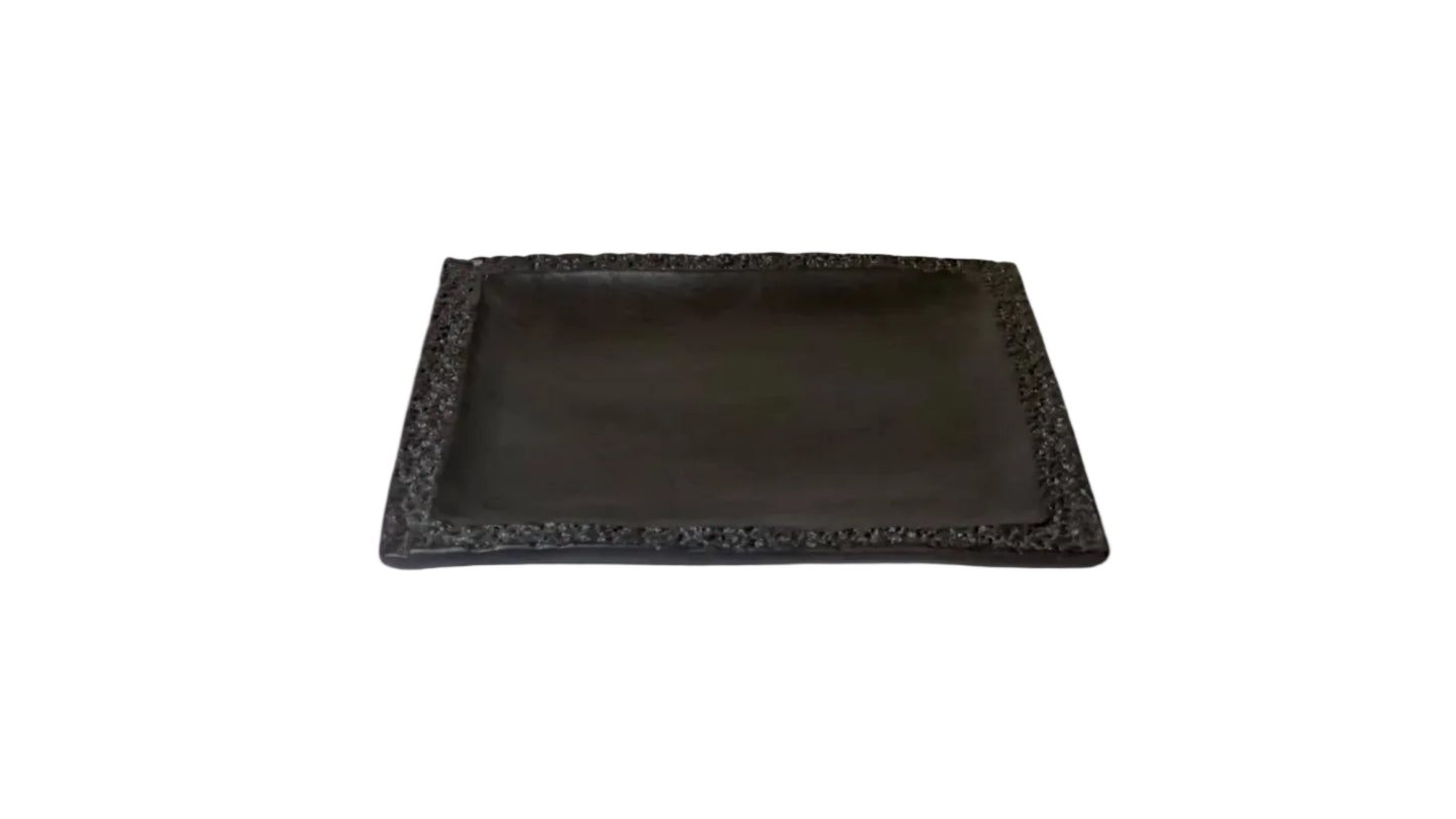 Mamba - Black Matte Squared Serving Platter