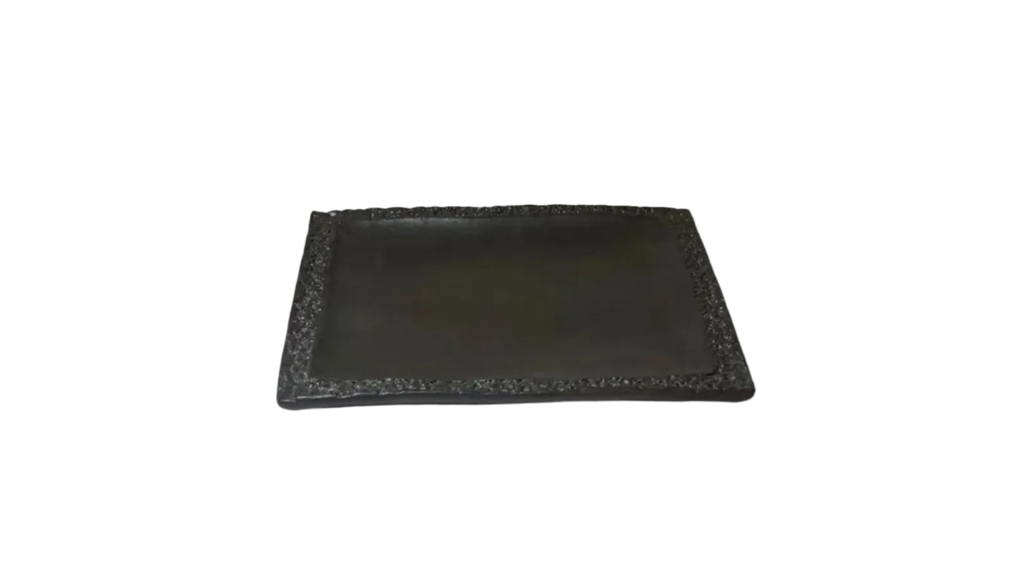 Mamba - Black Glossy Squared Serving Platter