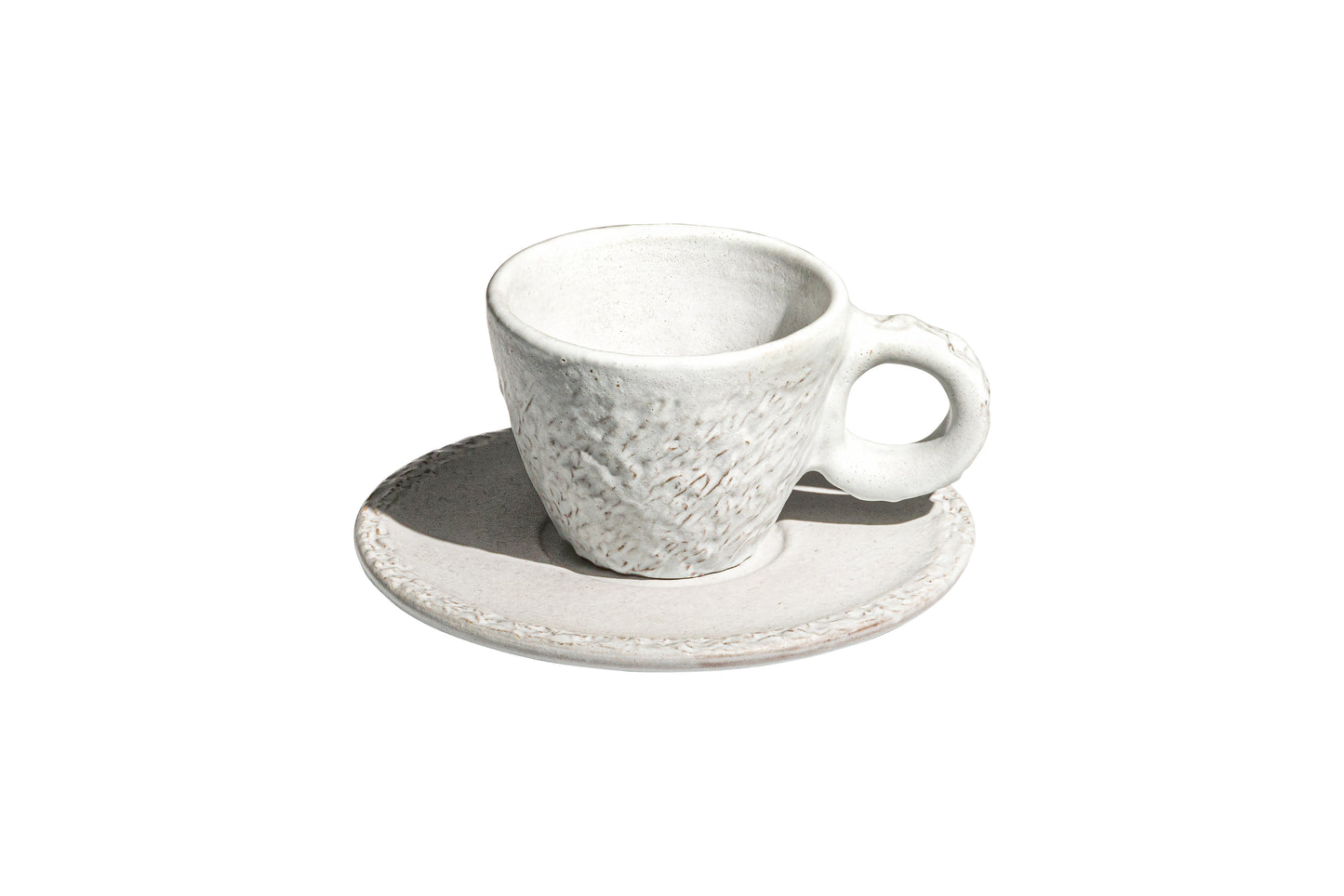 Mamba - White Espresso Cup & Saucer - White