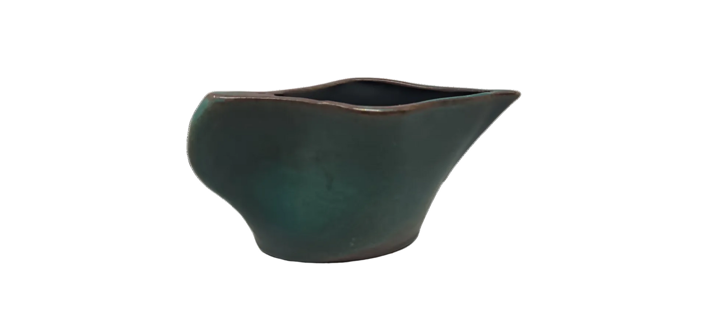 Accessories - Vintage Green Sauce Boat