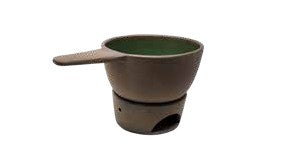 Accessories - Green Matte & Gazelle Fondue Set