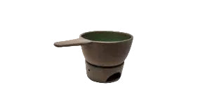 Accessories - Green Matte & Gazelle Fondue Set