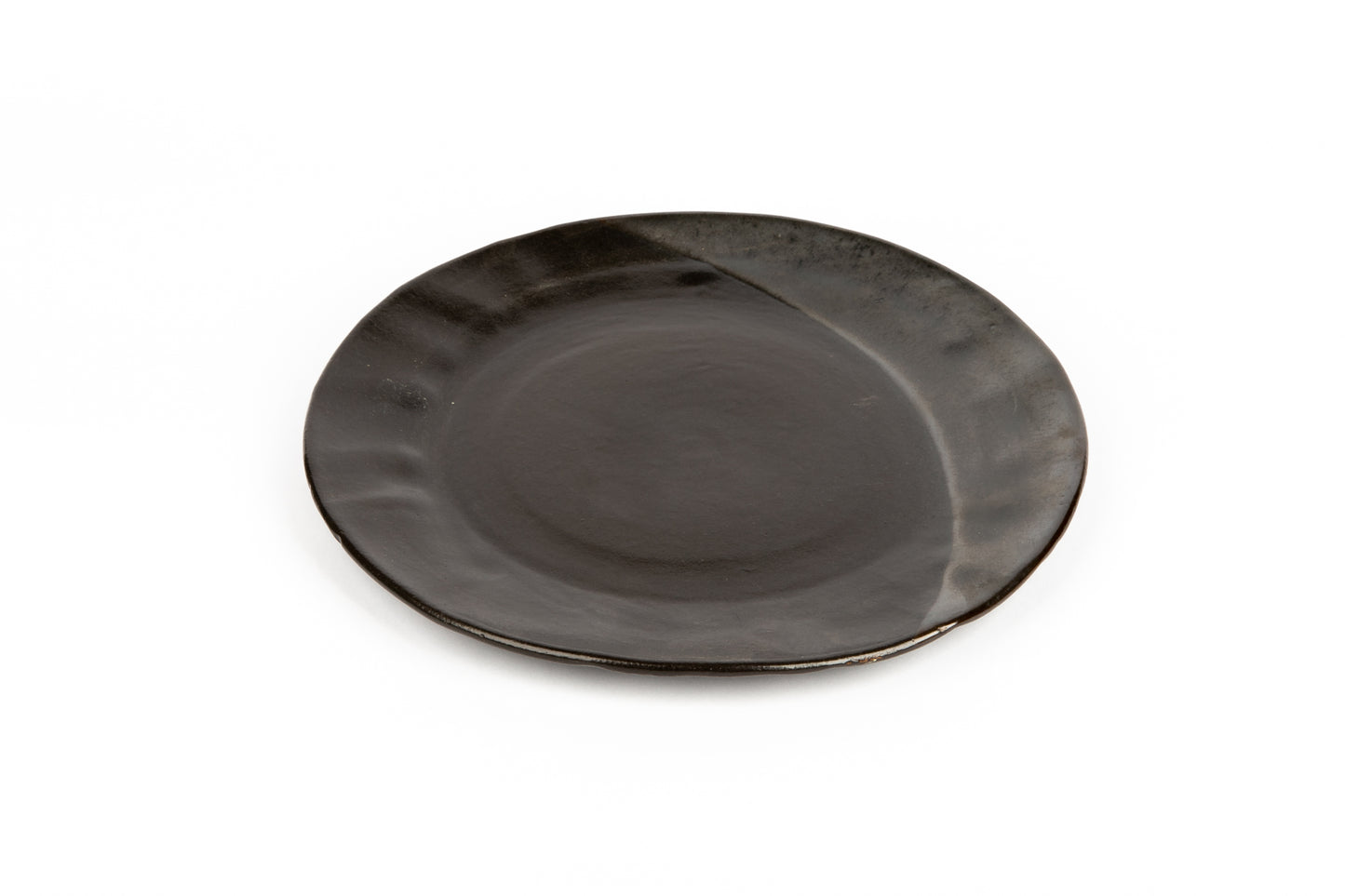Moon - Flat Serving - Bronze Black Cresent