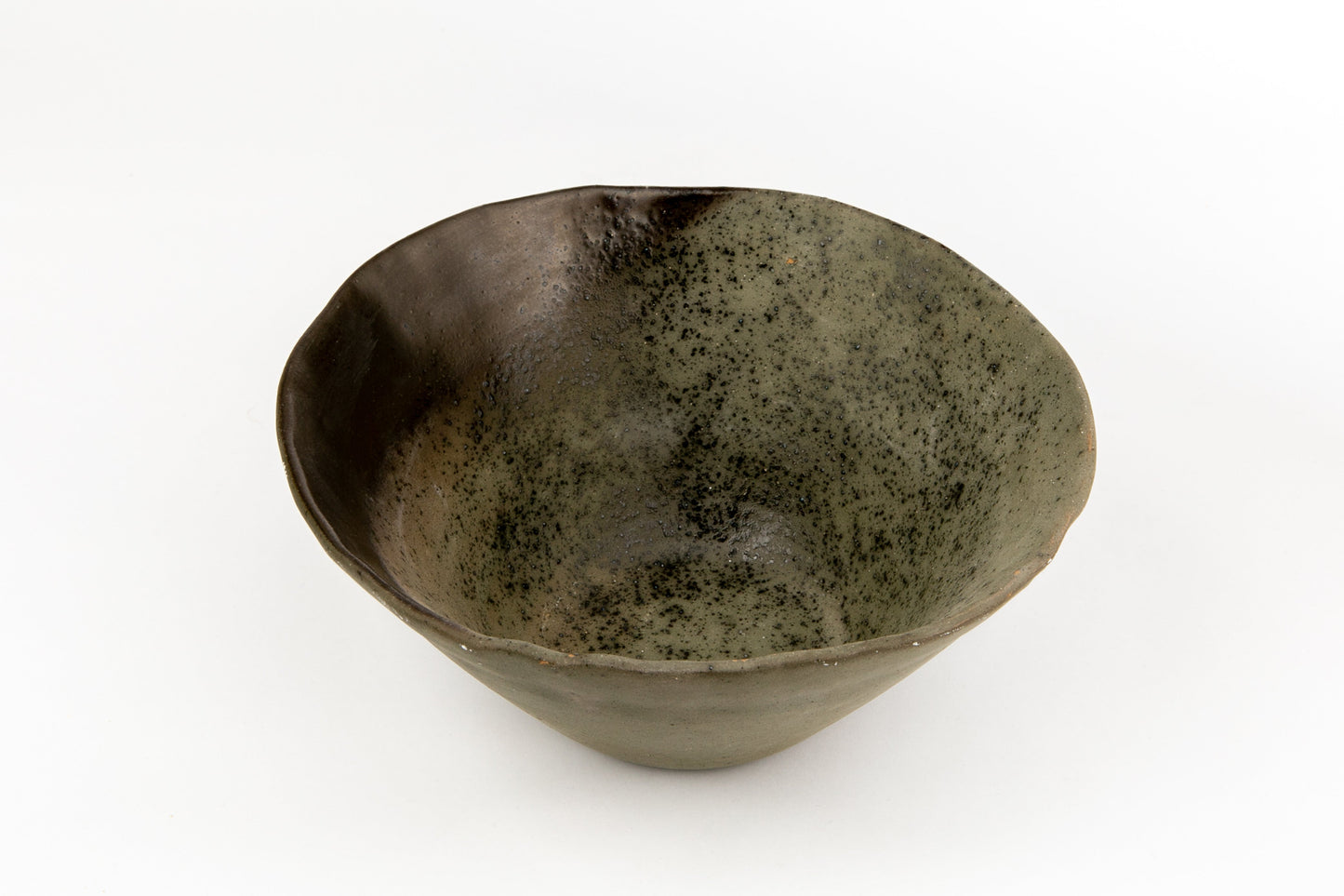 Moon - Bronze Charcoal Deep Plate