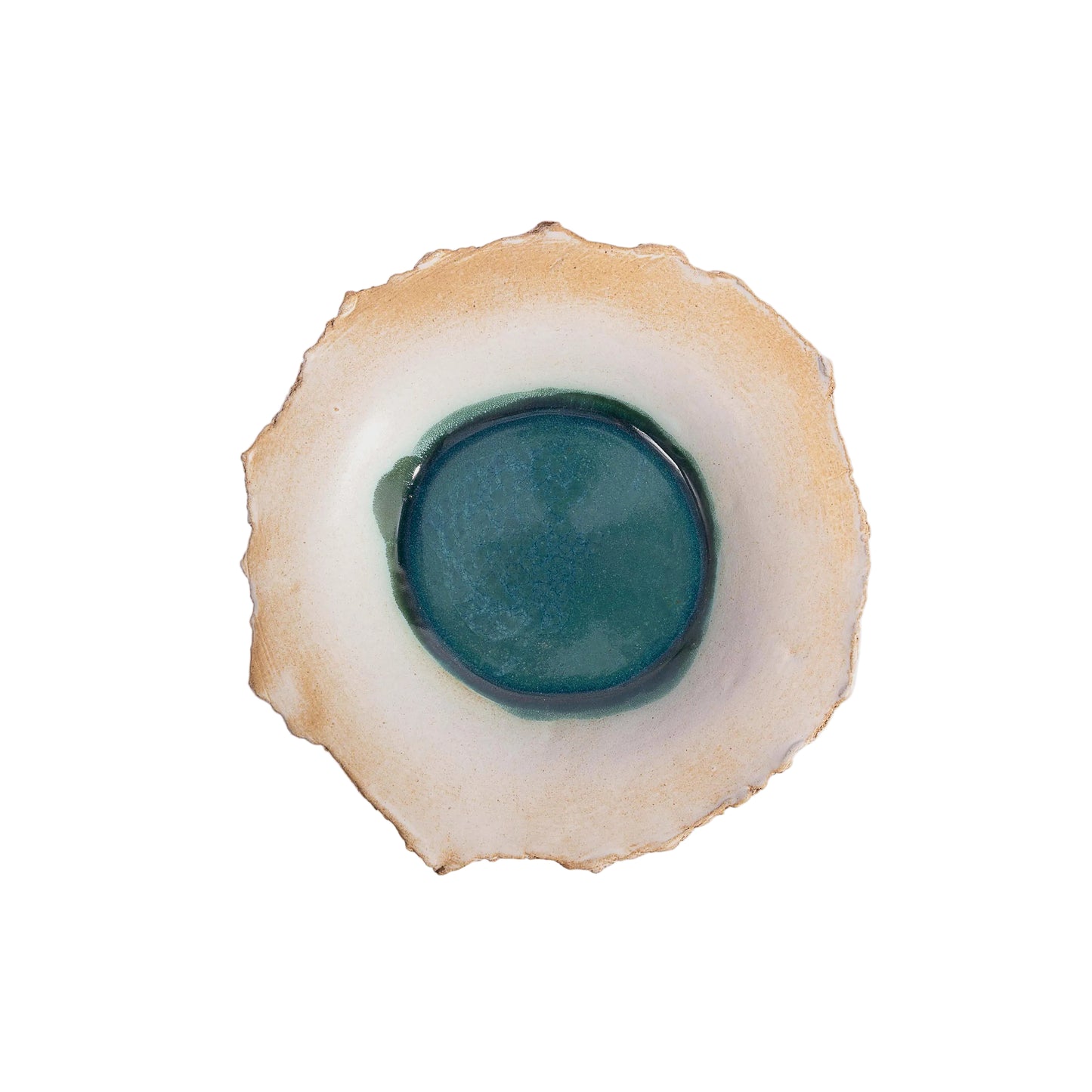 Bloom - Aqua Heart Ivory (White) Deep Plate