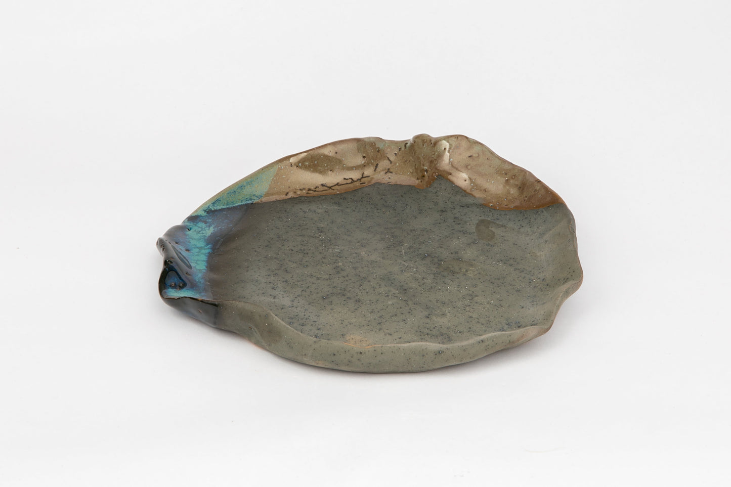 Tarantella - Blues & Nude Charcole Base - Flat Plate