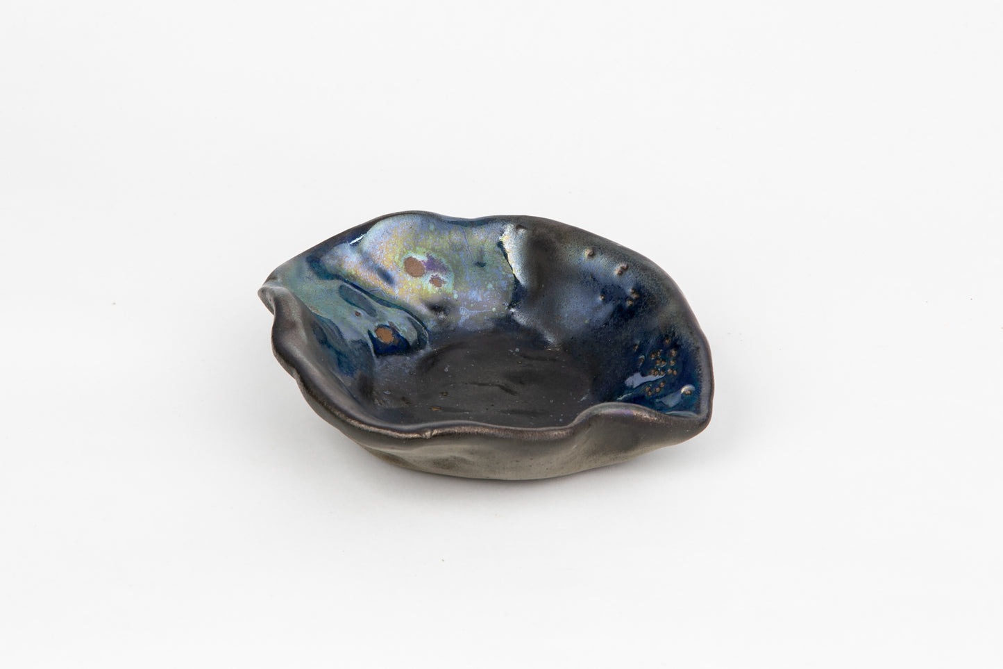 Tarantella - bowl - Oxidized Blue