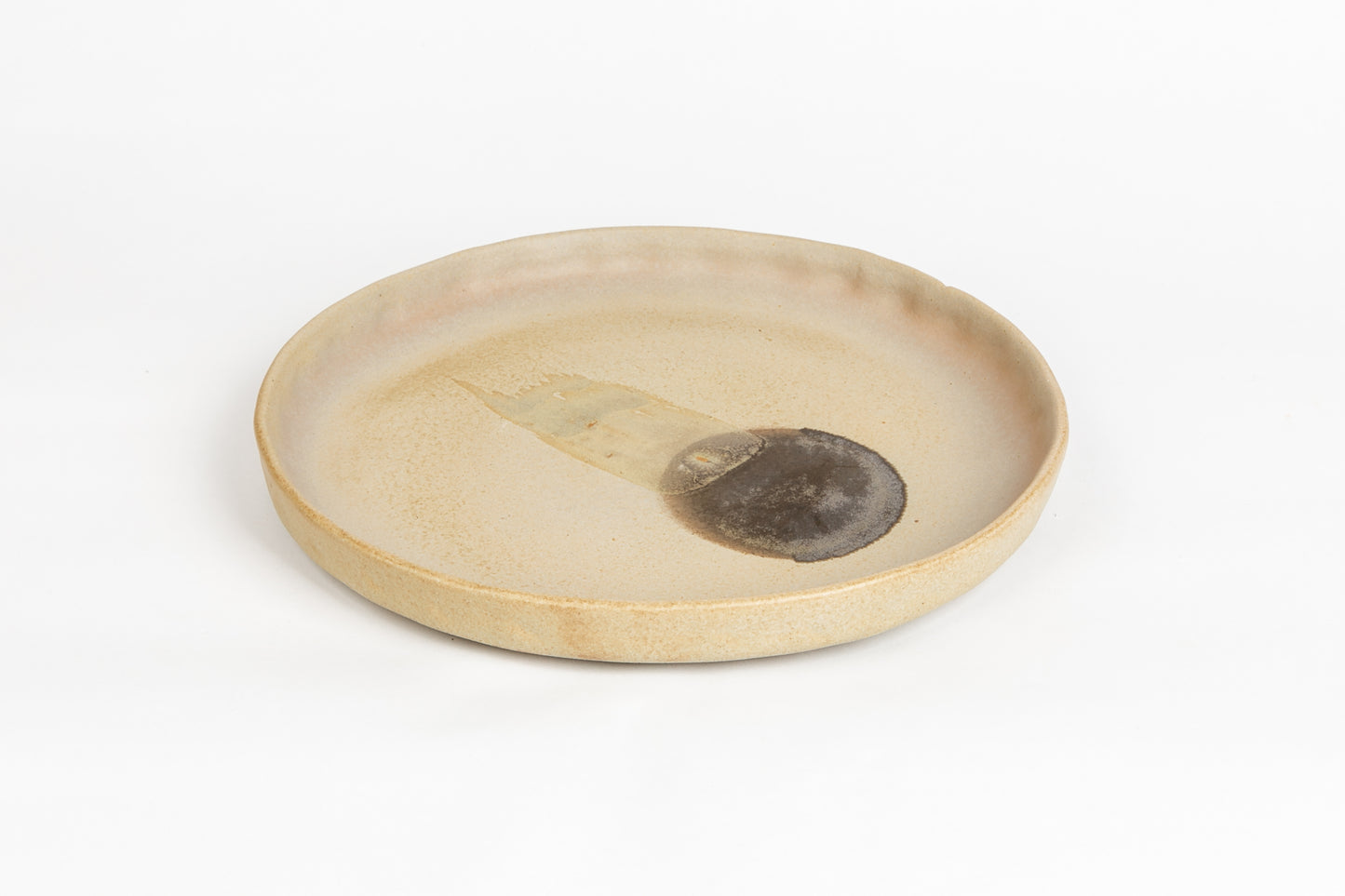 Comet - Serving Platter - Greyish Green - (Nude Oxide)