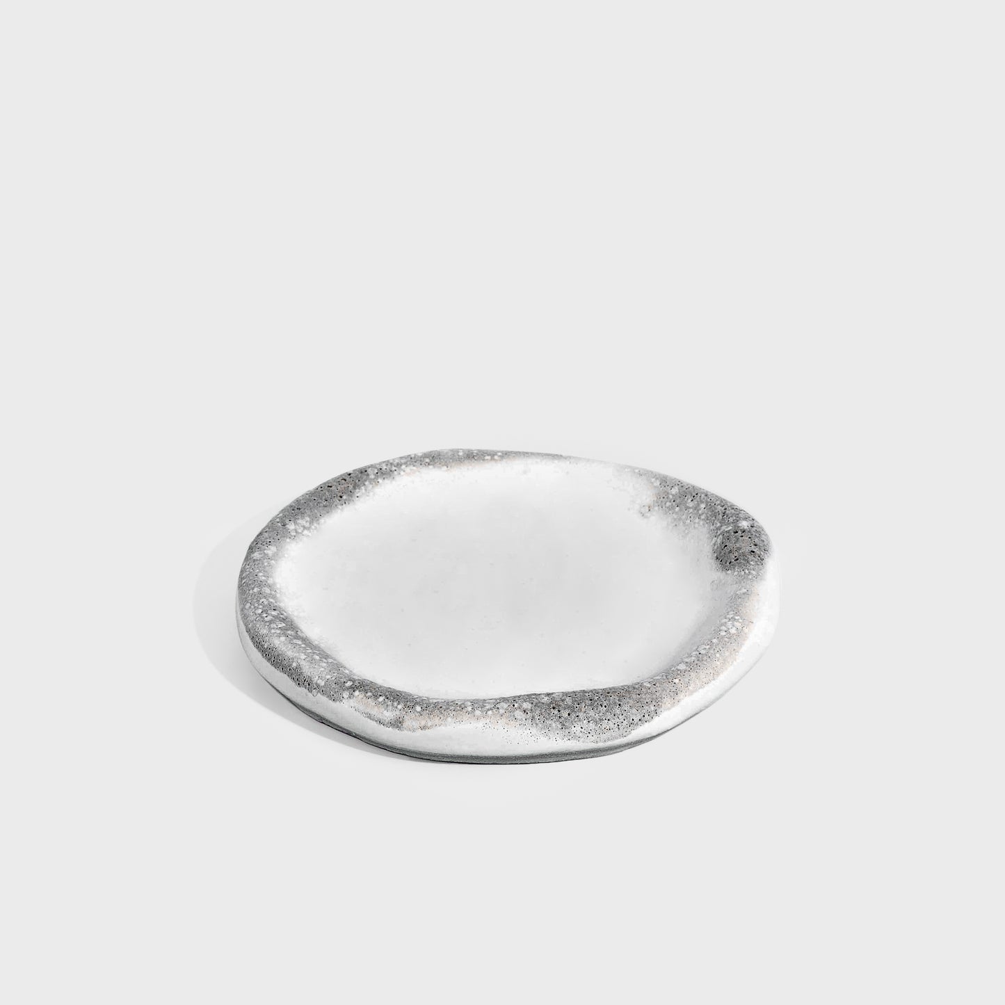 Ups & Downs - Ivory Frost Side Flat Thick Plate