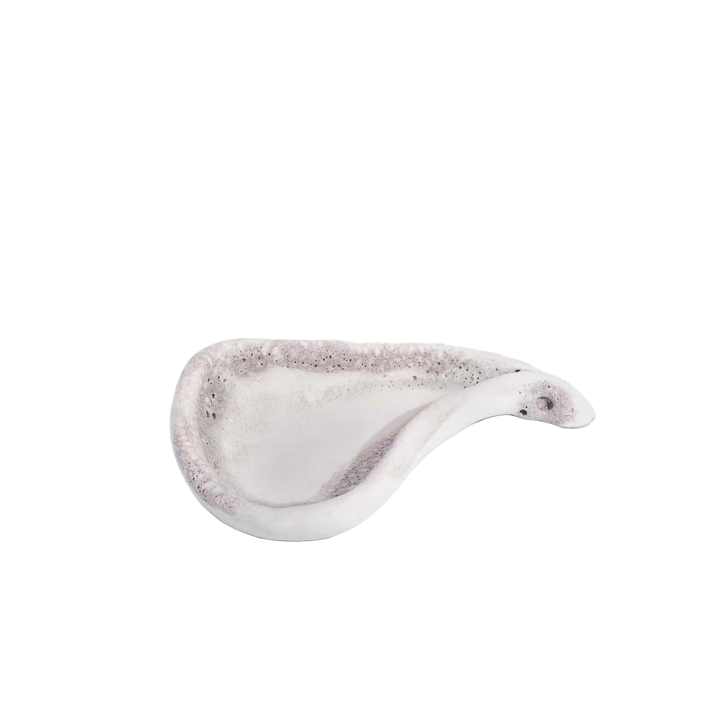 Ups & Downs - Ivory Frost Side Curved Oval