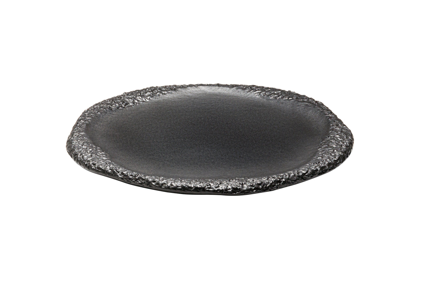 Coral - Black Matt Flat Plate