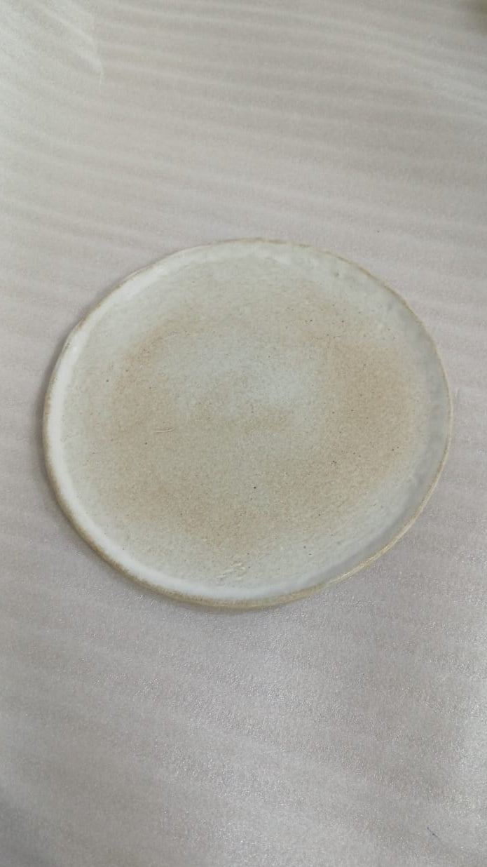 Caves - Flat Plate - Ivory White