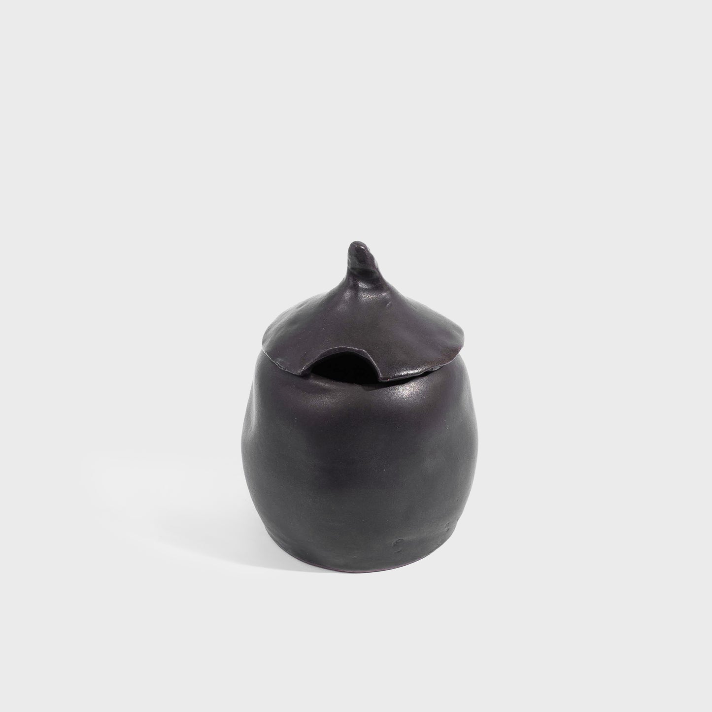 Caves - Black Matte Container With Cover