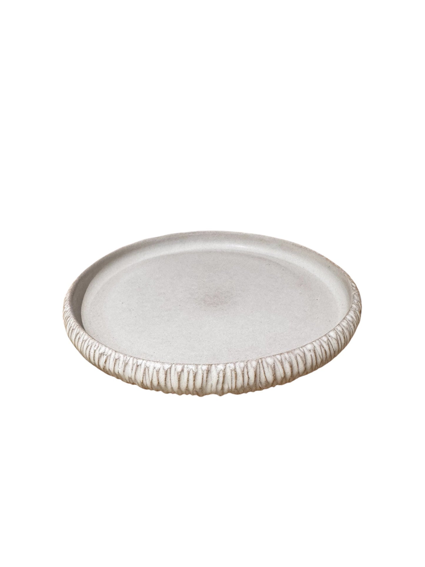 Coco - Flat plate - Ivory White