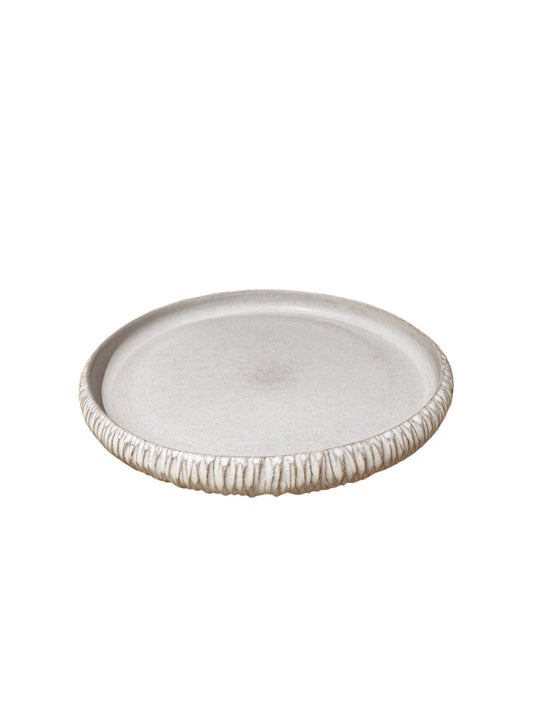 Coco - Flat plate - Ivory White