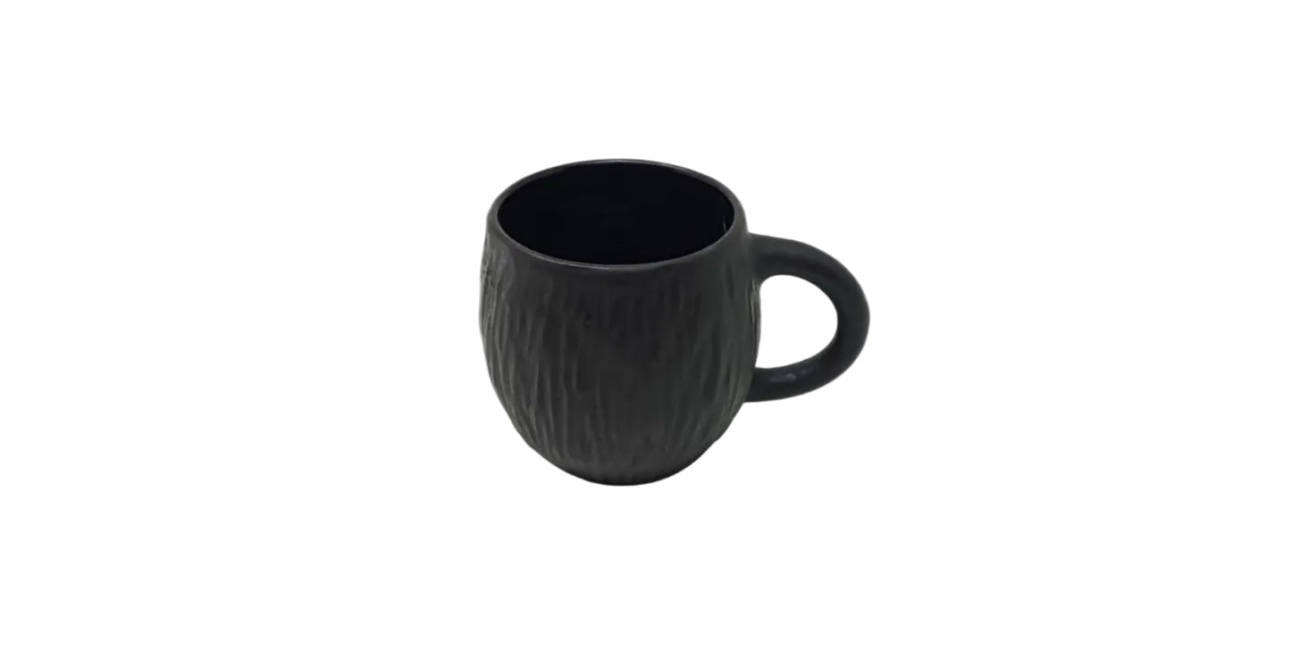 Coco - Black Matte Mug