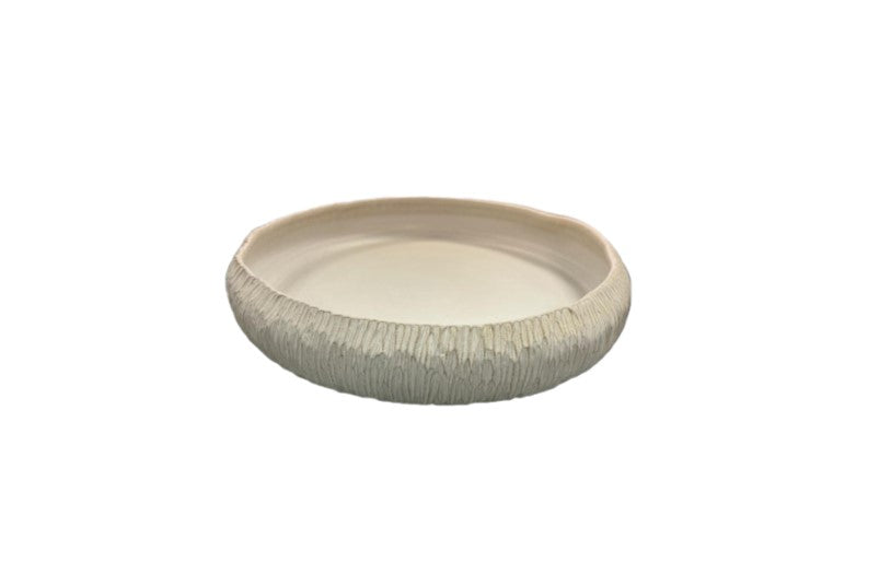 Coco - Deep Serving Platter - Ivory White