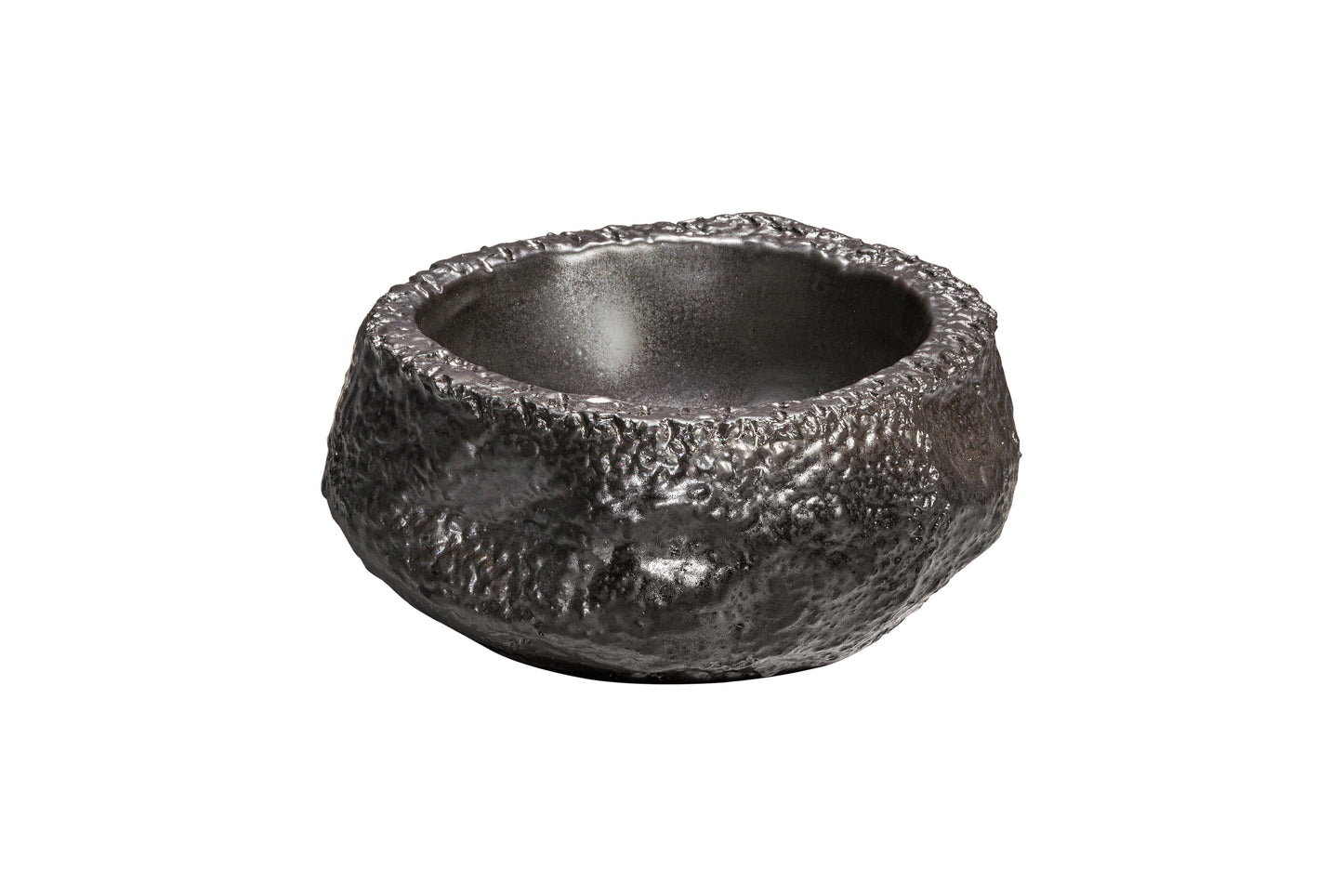 Reef - Black Matte Small Irregular Bowl