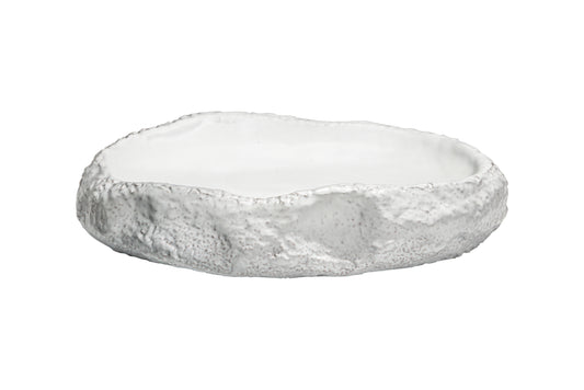 Reef - Oval Serving Platter - White Matte