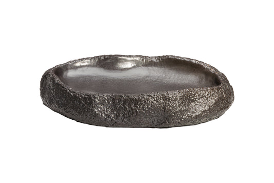Reef - Oval Serving Platter - Black Matte