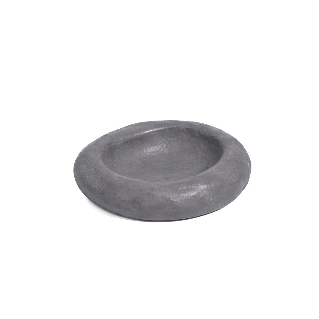 Terra Pebbles - Charcoal Complimentary Oval Shape