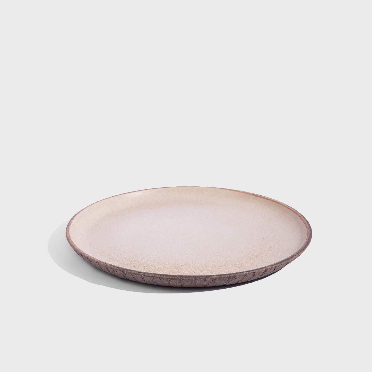 Forest - Gazelle & Ivory White Flat Plate