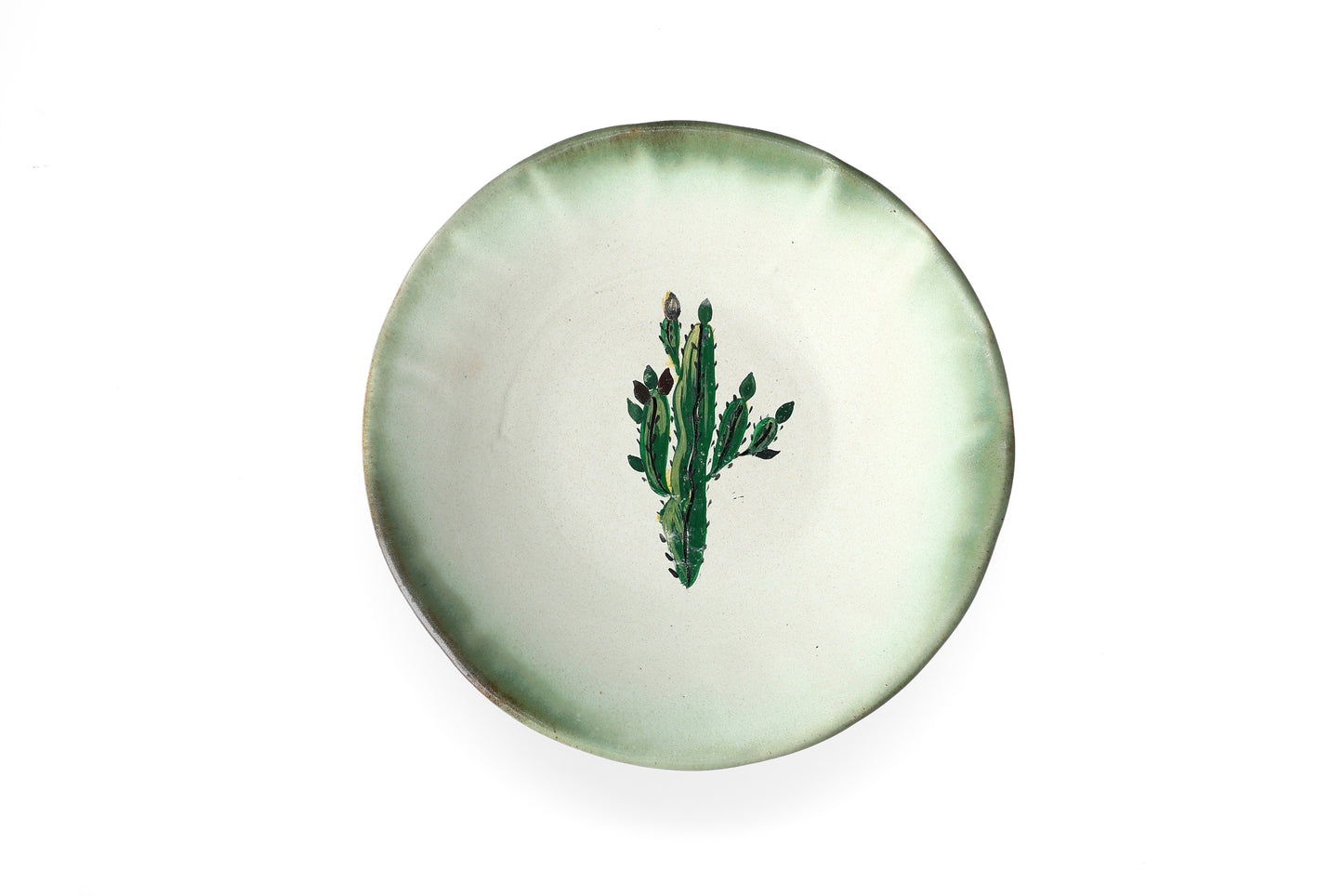 Magic Mushies - Pistara Deep Plate - Verde