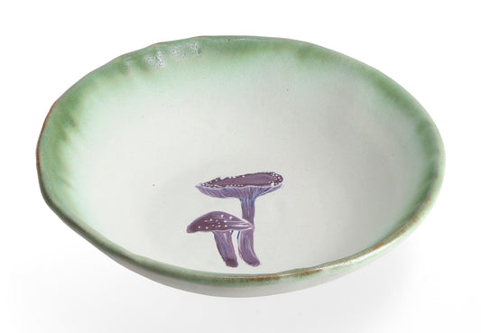 Magic Mushies - Pistara Deep Plate Indigo