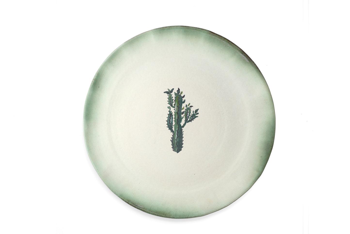 Magic Mushies - Pistara Serving Plate - Verde