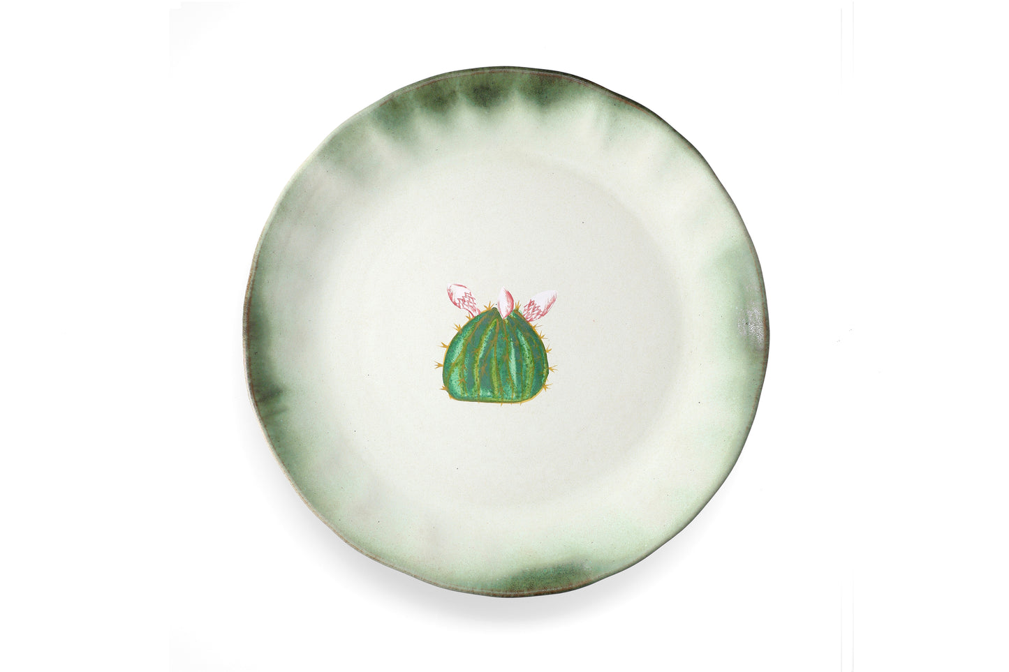 Magic Mushies - Pistara Deep Serving Plate Bunny