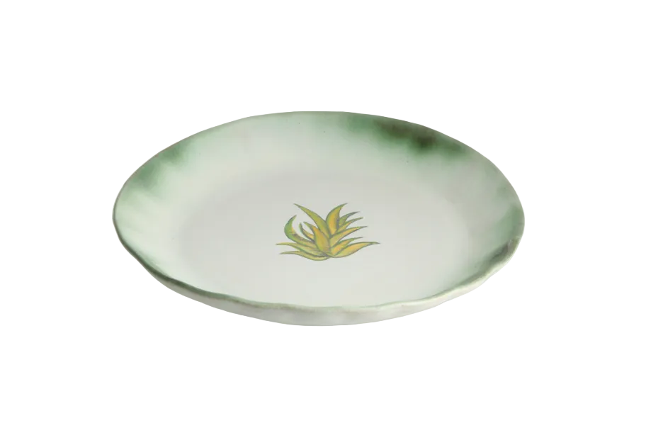 Magic Mushies - Pistara Serving Plate - Aloe
