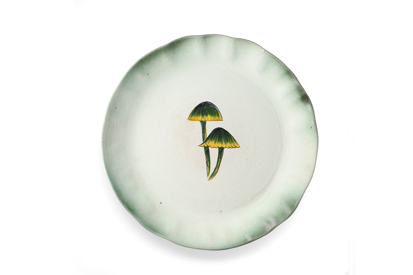 Magic Mushies - Pistara Deep Serving Plate Sunny