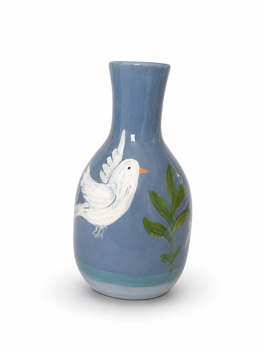 Folklore - Glossy Blue Tall Vase