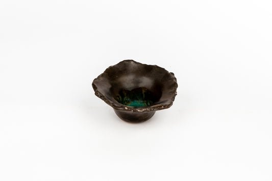Bloom - Ramekin - Aqua Heart Black