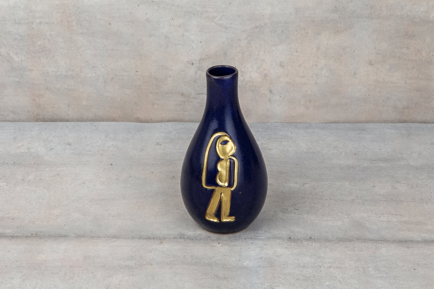 Giftware - Bulb Bottle - Neptue Blue Hemet