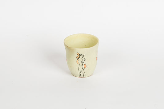 Giftware - Tulip Tumbler - Skies ivory White & Blue
