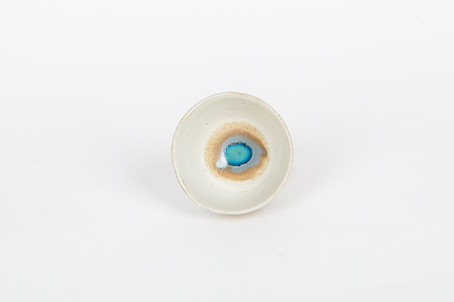 Siwa - Tumbler - Ivory (White) & Blue Blop