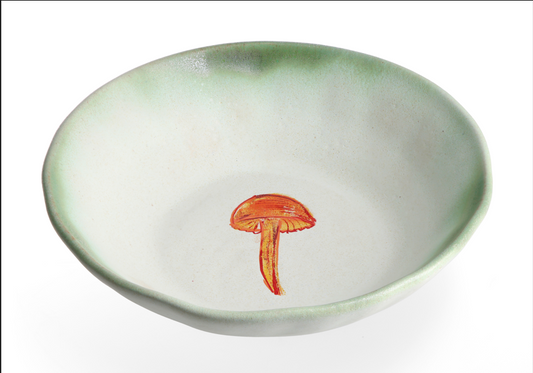 Magic Mushies - Pistara Deep Plate Amber