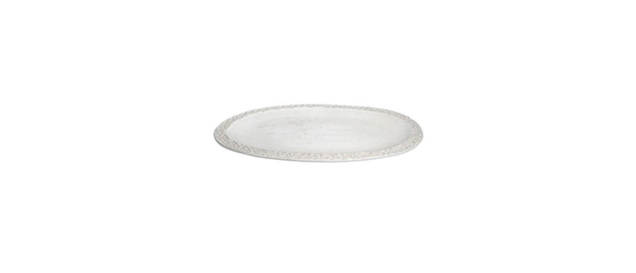 Mamba - Oval Platter - White Matte