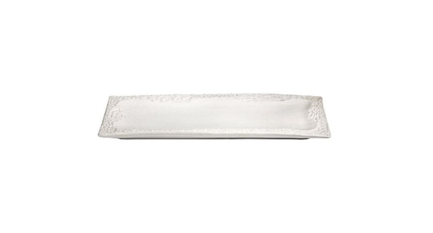 Coral - Rectangular Platter - White Matte