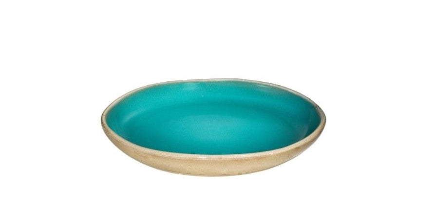Form in Color - Round Serving - Aqua Beige
