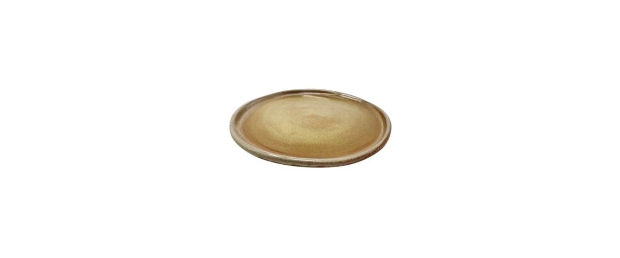 Farafra - Flat Plate - Yellow Matte