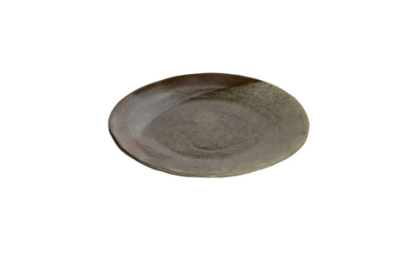 Moon - Flat Plate - Bronze Charcoal Cresent