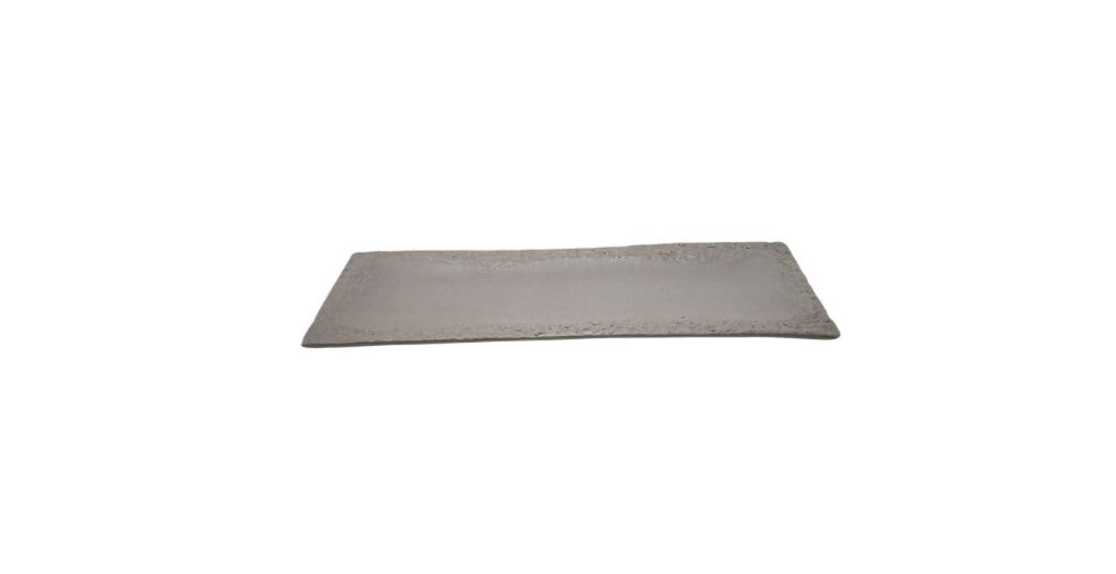 Coral - Rectangular Platter - Greyish Blue