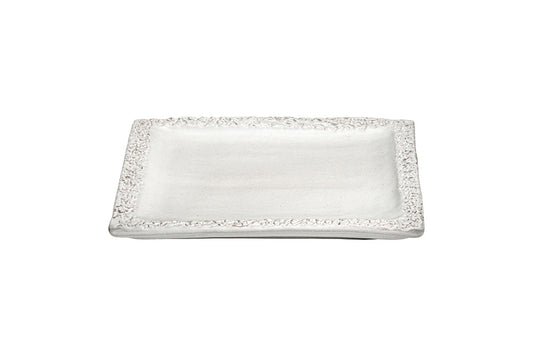 Mamba - Squared Platter - White Matte