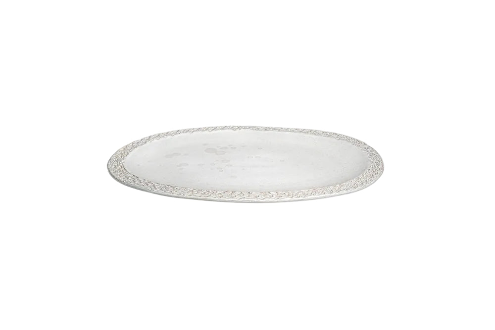 Mamba - White Matte Oval Serving Platter