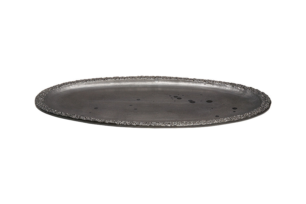 Mamba - Black Glossy Oval Serving Platter